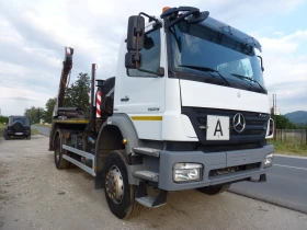 Mercedes-Benz Actros AXOR 4x4 с КРАН, снимка 2