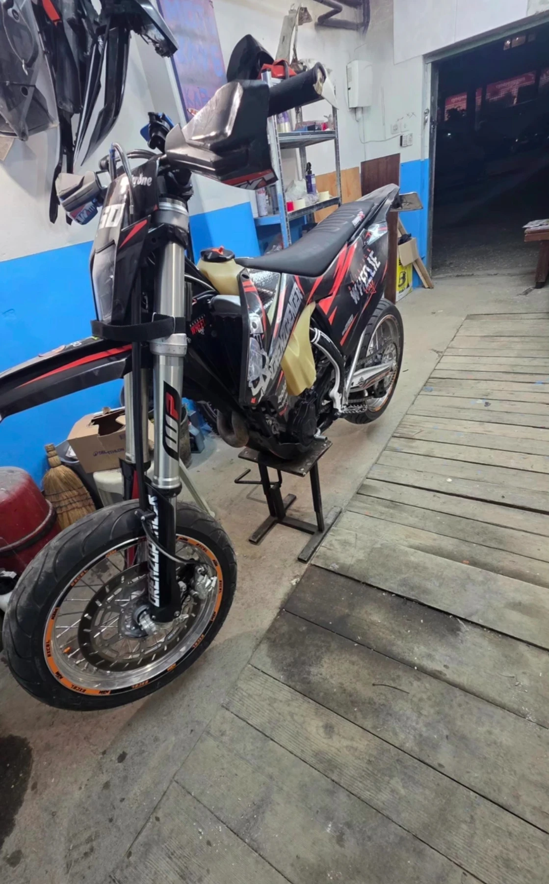 Ktm 450 EXC-F SUPERMOTO, снимка 3 - Мотоциклети и мототехника - 54706645
