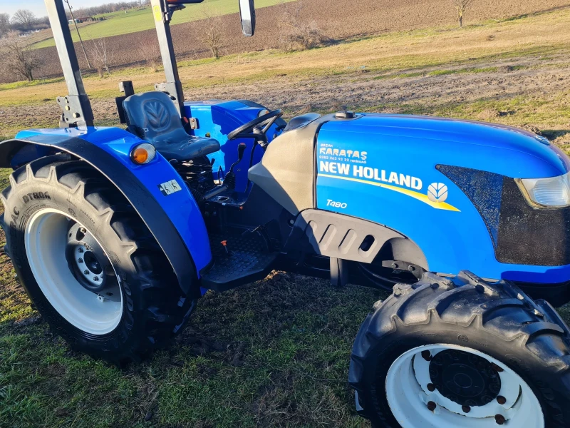 Трактор New Holland T480, снимка 3 - Селскостопанска техника - 48727262