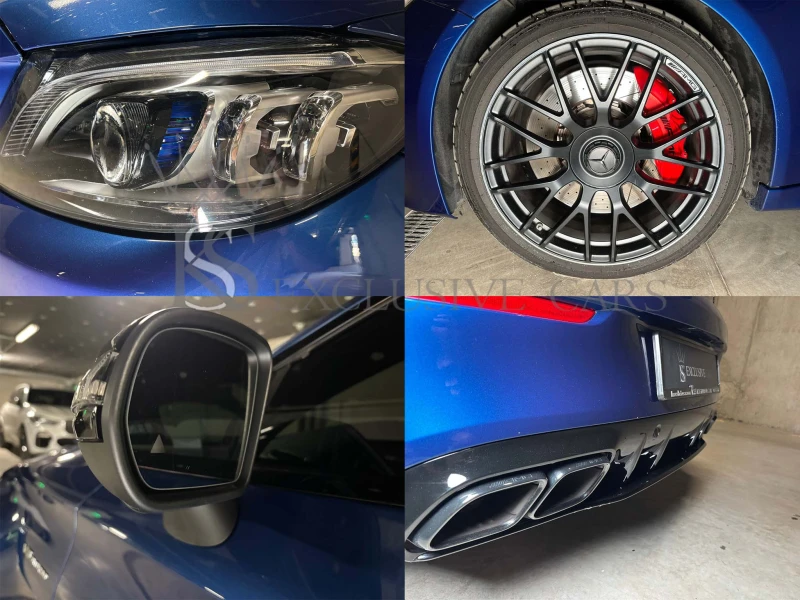 Mercedes-Benz C 63 AMG S * BURMESTER* PANORAMA* CARBON* HUD* ОБДУХВАНЕ* , снимка 7 - Автомобили и джипове - 51832211