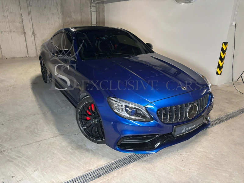 Mercedes-Benz C 63 AMG S * BURMESTER* PANORAMA* CARBON* HUD* ОБДУХВАНЕ* , снимка 3 - Автомобили и джипове - 51832211