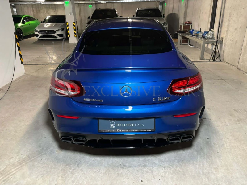 Mercedes-Benz C 63 AMG S * BURMESTER* PANORAMA* CARBON* HUD* ОБДУХВАНЕ* , снимка 5 - Автомобили и джипове - 51832211