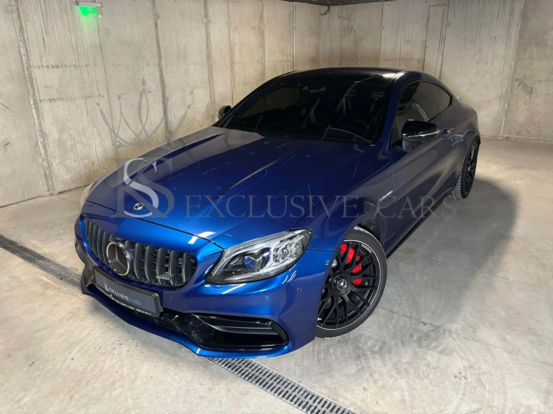 Mercedes-Benz C 63 AMG S * BURMESTER* PANORAMA* CARBON* HUD* ОБДУХВАНЕ* 