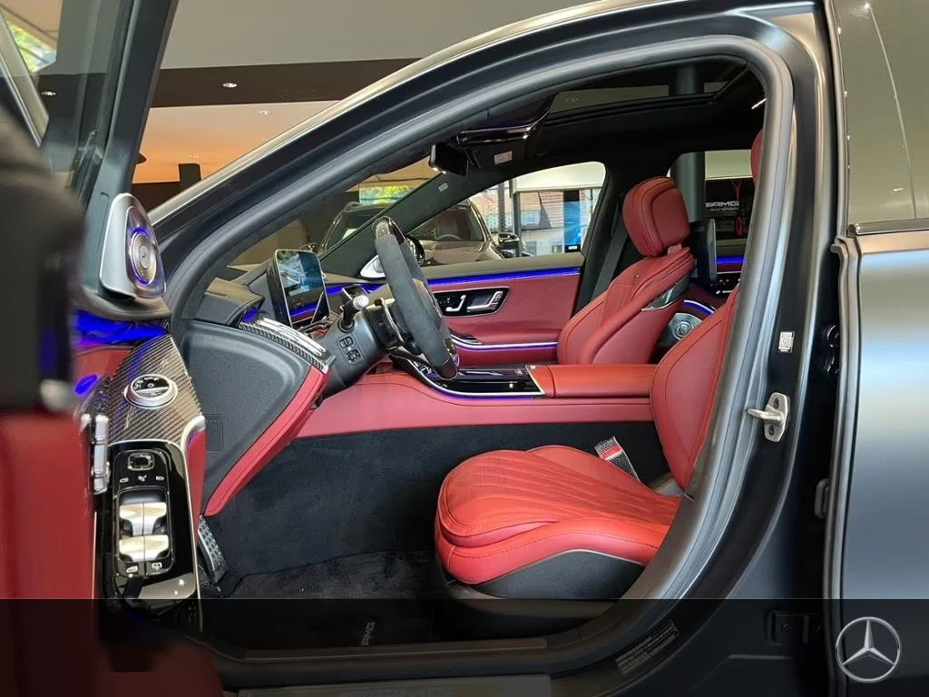 Mercedes-Benz S 63 AMG E/PERF/802HP/PANO/CARBON/MEMO/HUD/CAM/BURM-4D/120g - изображение 6