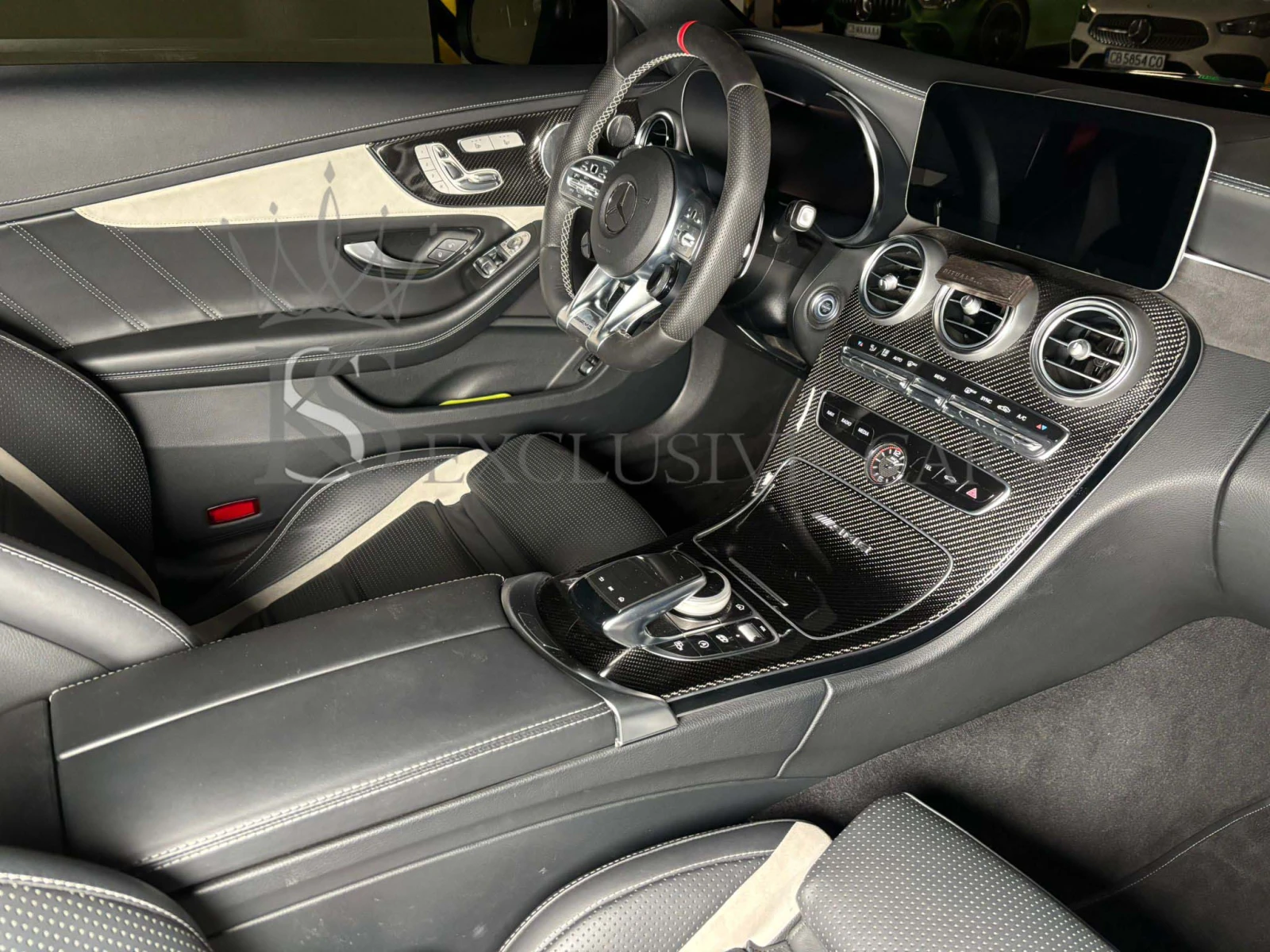 Mercedes-Benz C 63 AMG S * BURMESTER* PANORAMA* CARBON* HUD* *  | Mobile.bg   16