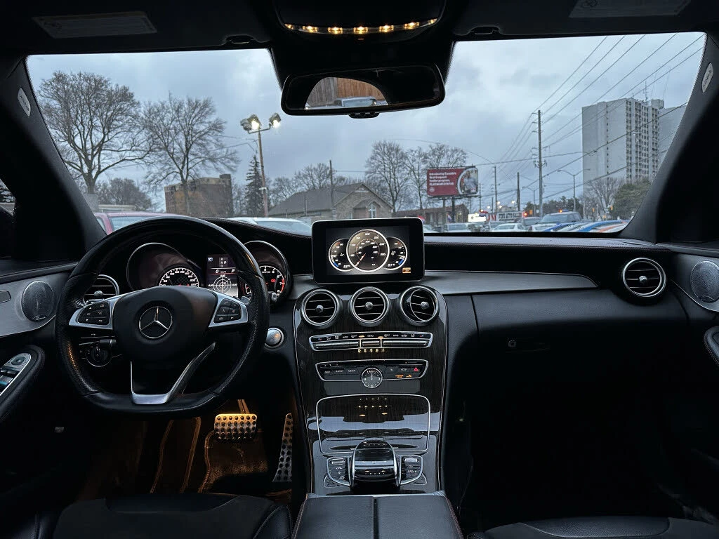Mercedes-Benz C 43 AMG BURMASTER* NIGHT VISION* KEYLESS* DYNAMICA* КРАЙНА, снимка 10 - Автомобили и джипове - 54840550