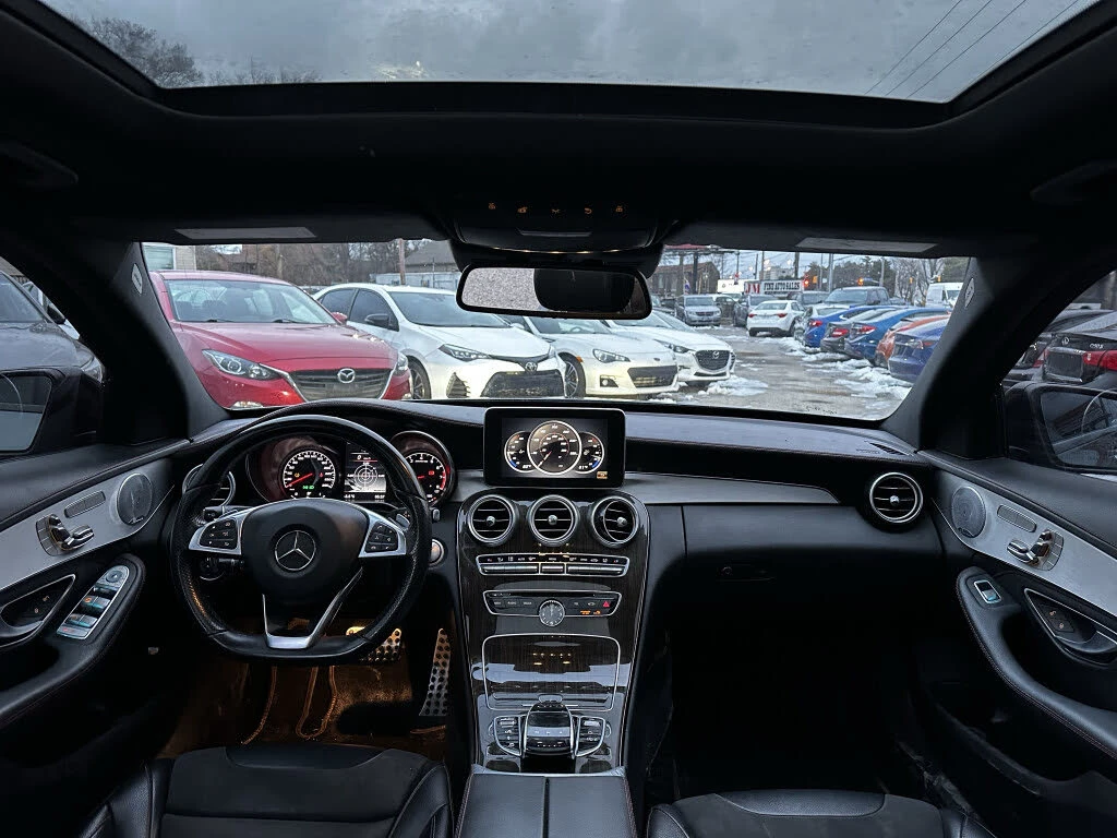 Mercedes-Benz C 43 AMG BURMASTER* NIGHT VISION* KEYLESS* DYNAMICA* КРАЙНА, снимка 9 - Автомобили и джипове - 54840550