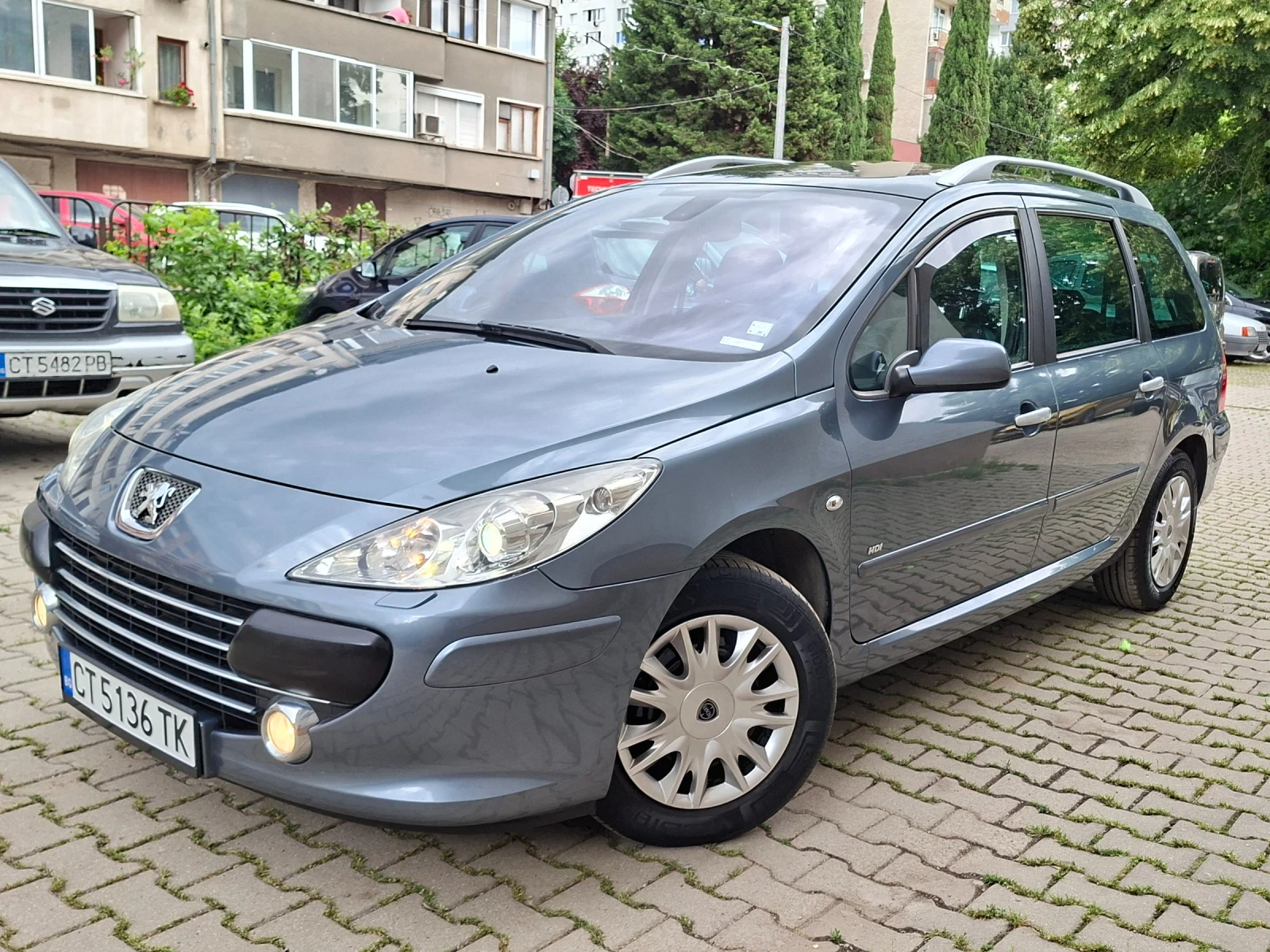 Peugeot 307 1.6 HDI Панорама , снимка 3 - Автомобили и джипове - 54920945