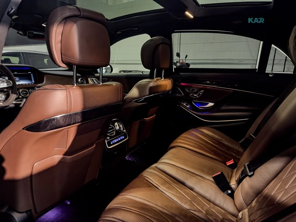 Mercedes-Benz S 63 Burmaster * 360 * HUD * АвтоКредит * (ЦЕНА ДО БГ), снимка 10 - Автомобили и джипове - 56156252