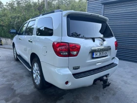 Toyota Sequoia PLATINUM 4x4 ДИСТРОНИК ОБДУХВАНЕ ГАЗ КАМЕРА КОЖА, снимка 3