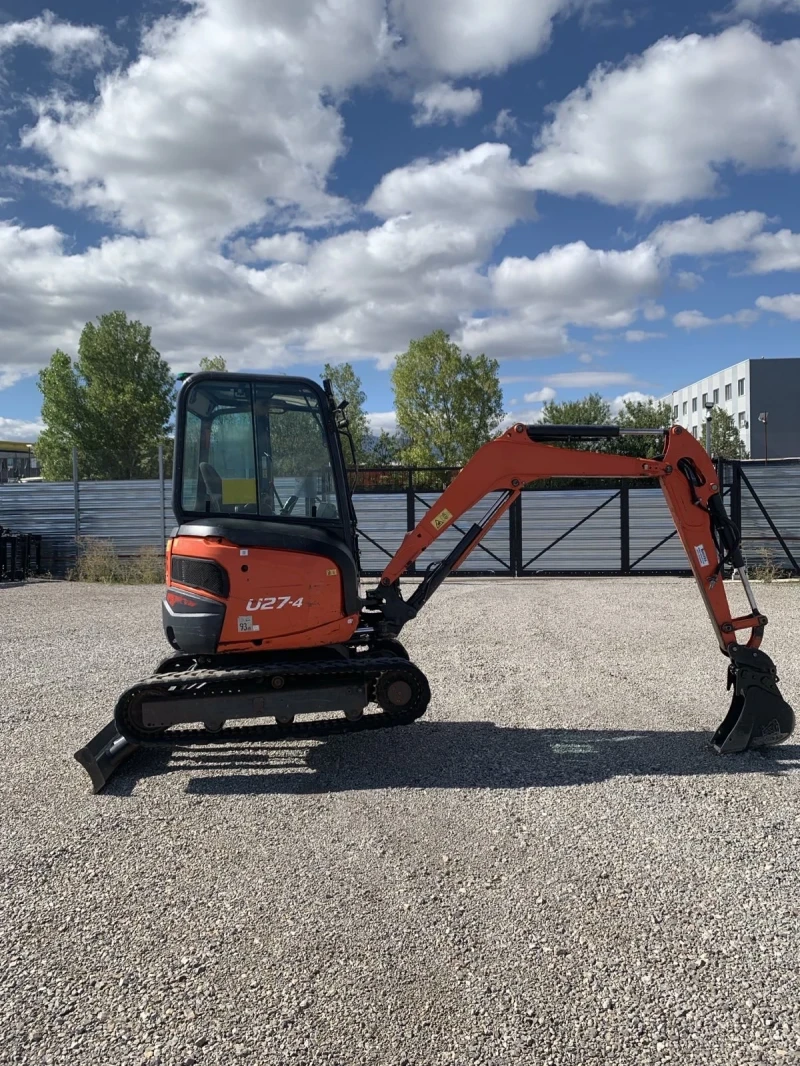 Багер Kubota U27-4, снимка 2 - Индустриална техника - 51616352