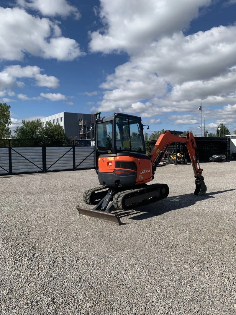 Багер Kubota U27-4, снимка 3 - Индустриална техника - 51616352