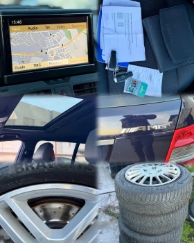 Mercedes-Benz C 200 Kompressor AMG Paket 182хил км Като Нова , снимка 17