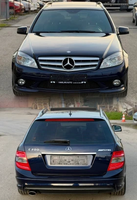 Mercedes-Benz C 200 Kompressor AMG Paket 182хил км Като Нова , снимка 14