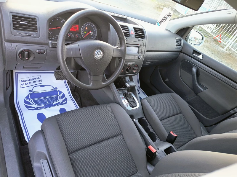 VW Golf 1.6-102 КС AUTOMATIC 6 ск, снимка 10 - Автомобили и джипове - 48884359