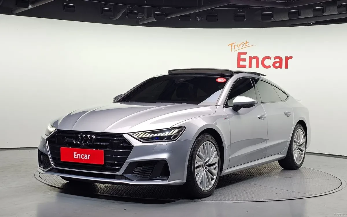 Audi A7 45 TDI Quattro, Distronic, HeadUP, 360-cam, Обдух.