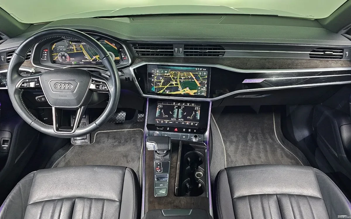 Audi A7 45 TDI Quattro, Distronic, HeadUP, 360-cam, Обдух., снимка 8 - Автомобили и джипове - 54542045