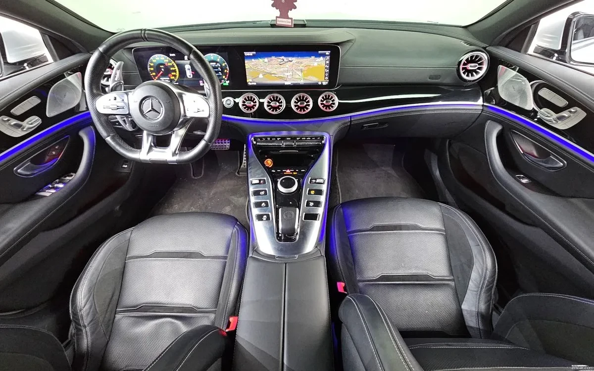 Mercedes-Benz GT 3.0 GT43 AMG 4MATIC, Distronic, HeadUP, Обдух., снимка 7 - Автомобили и джипове - 54763969