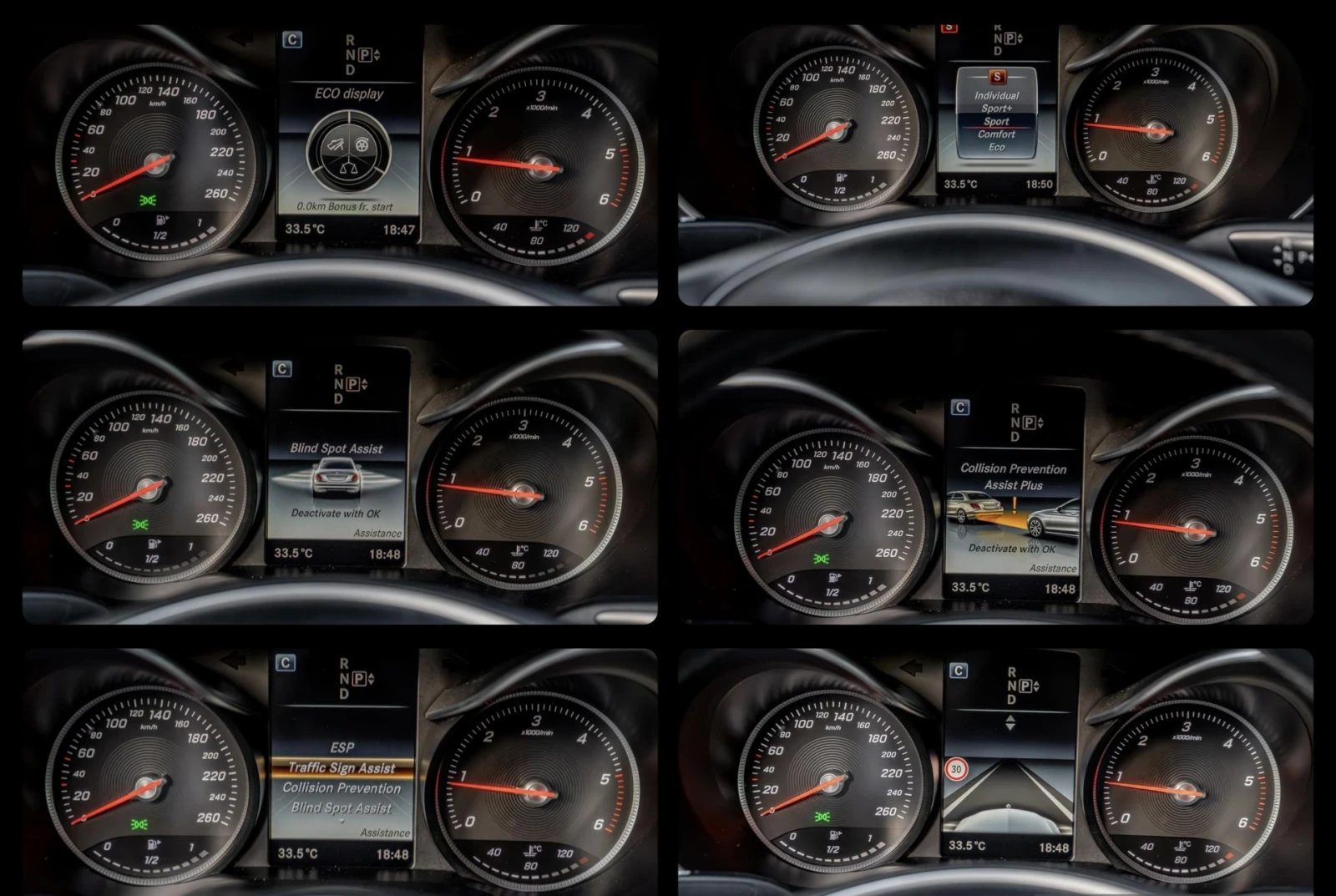 Mercedes-Benz C 220 CDI-BlueTEC-AVANTGARDE-AGILITY-KEYLESS-ПОДГРЕВ-FUL, снимка 13 - Автомобили и джипове - 55435867