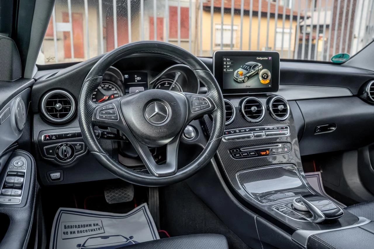 Mercedes-Benz C 220 CDI-BlueTEC-AVANTGARDE-AGILITY-KEYLESS-ПОДГРЕВ-FUL, снимка 9 - Автомобили и джипове - 55435867