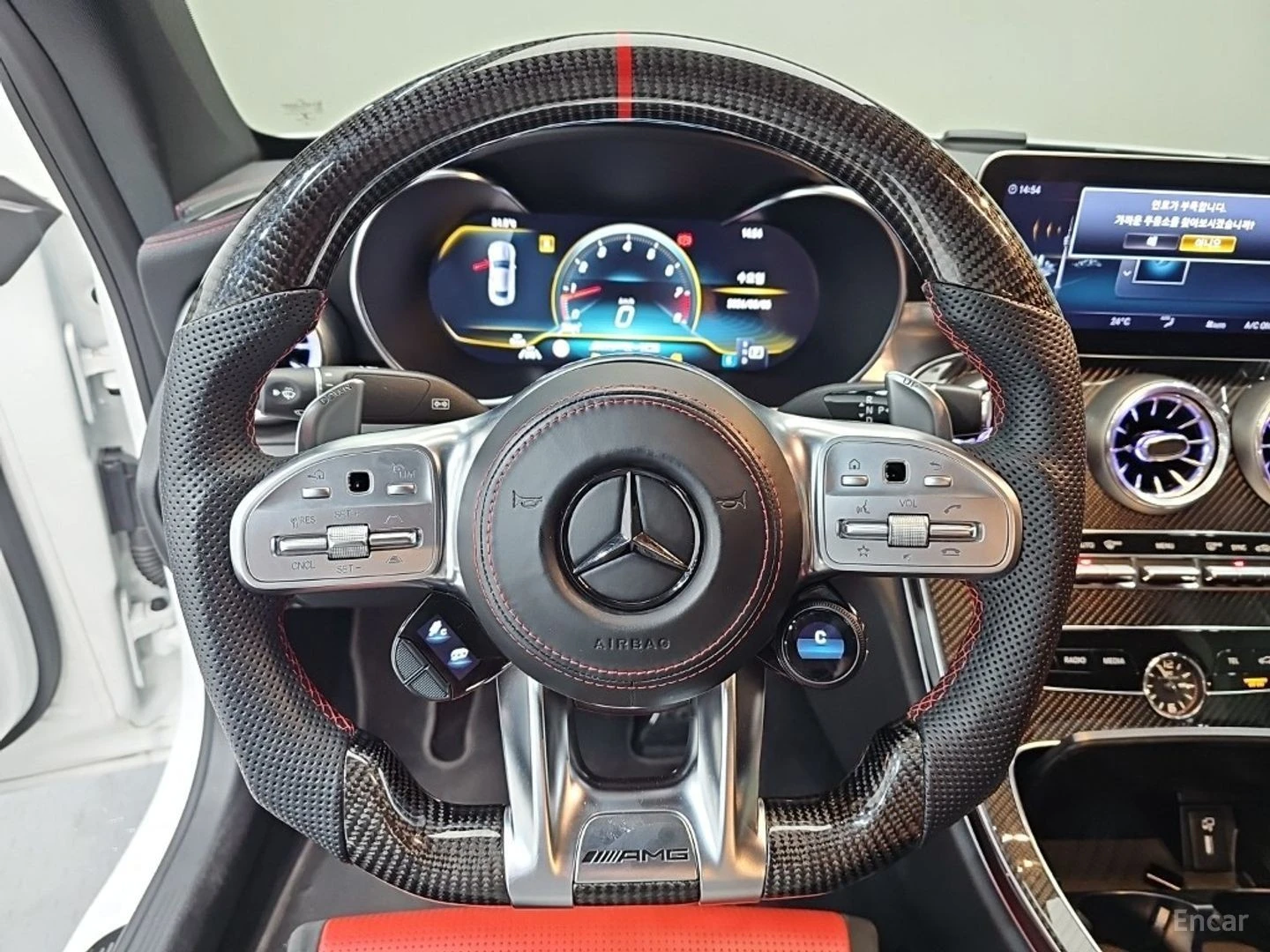 Mercedes-Benz C 63 AMG S* COUPE* ПОДГРЕВ* BURM* PANO* 360* HUD* АВТОКРЕДИ, снимка 10 - Автомобили и джипове - 55584304