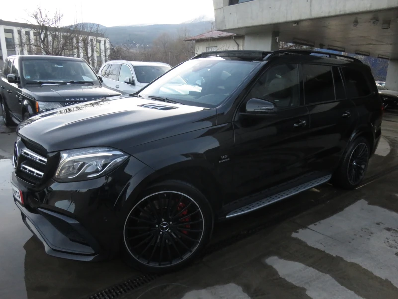 Mercedes-Benz GLS 63 AMG 3xTV, Carbon Paket, Night Paket, Mасажи, Oбдухване, снимка 1 - Автомобили и джипове - 48042343