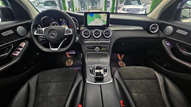 Mercedes-Benz GLC 250 AMG/COUPE/9G/GERMANY/CAMERA/ПОДГРЕВ/AMBIENT/LIZIN, снимка 8 - Автомобили и джипове - 52065361