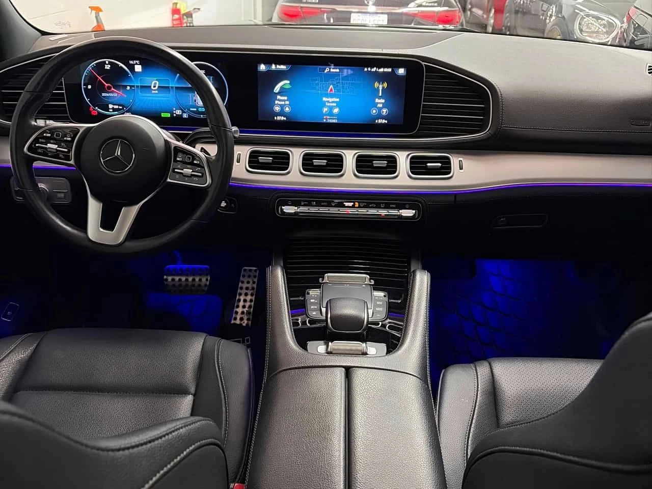 Mercedes-Benz GLS 450  360 / DIS / HUD / BURMESTER / АВТОКРЕДИТ , снимка 9 - Автомобили и джипове - 54651341