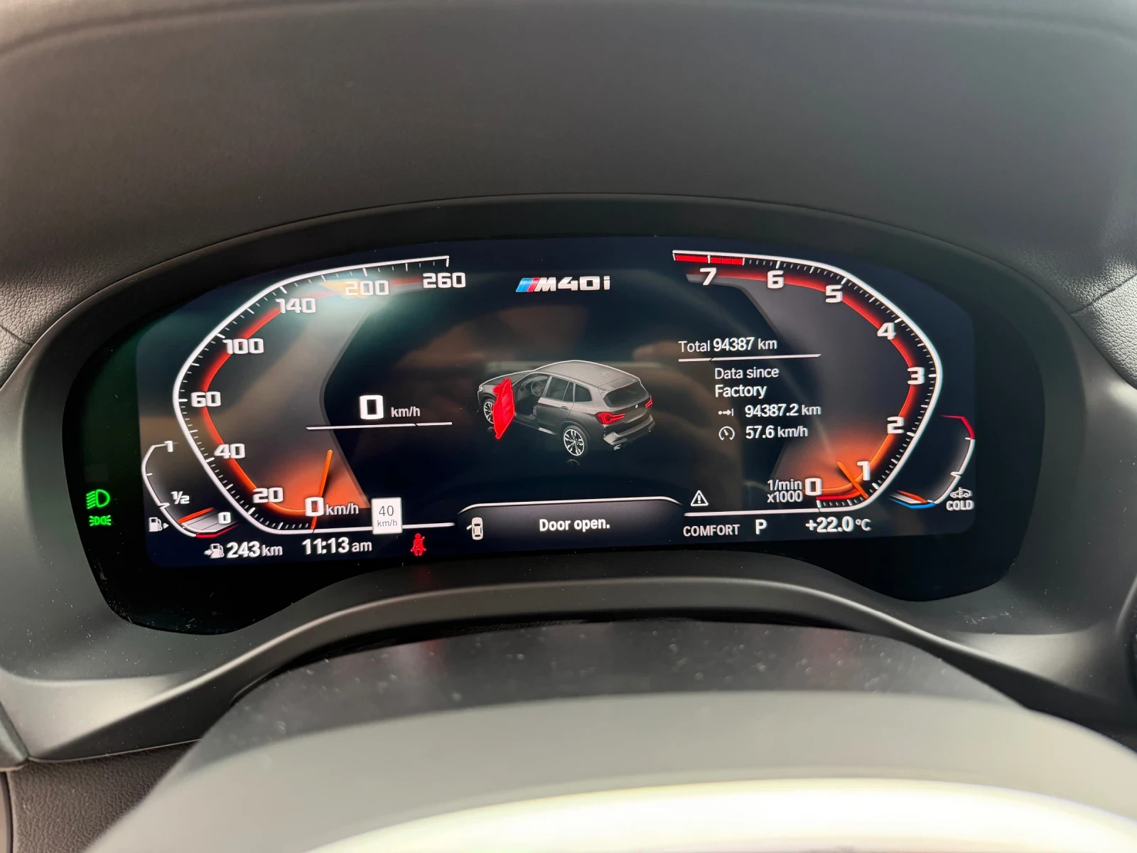 BMW X3 M40 xDrive, снимка 14 - Автомобили и джипове - 54886202