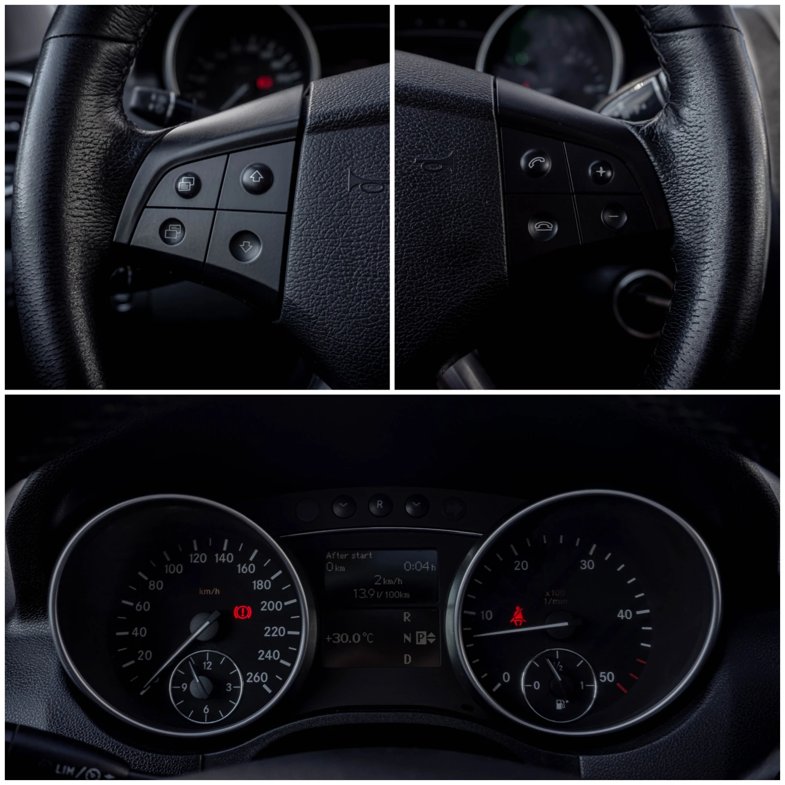 Mercedes-Benz ML 320 4MATIC-CDI-РЕГИСТРИРАН-РЕАЛНИ КМ!, снимка 13 - Автомобили и джипове - 55445085