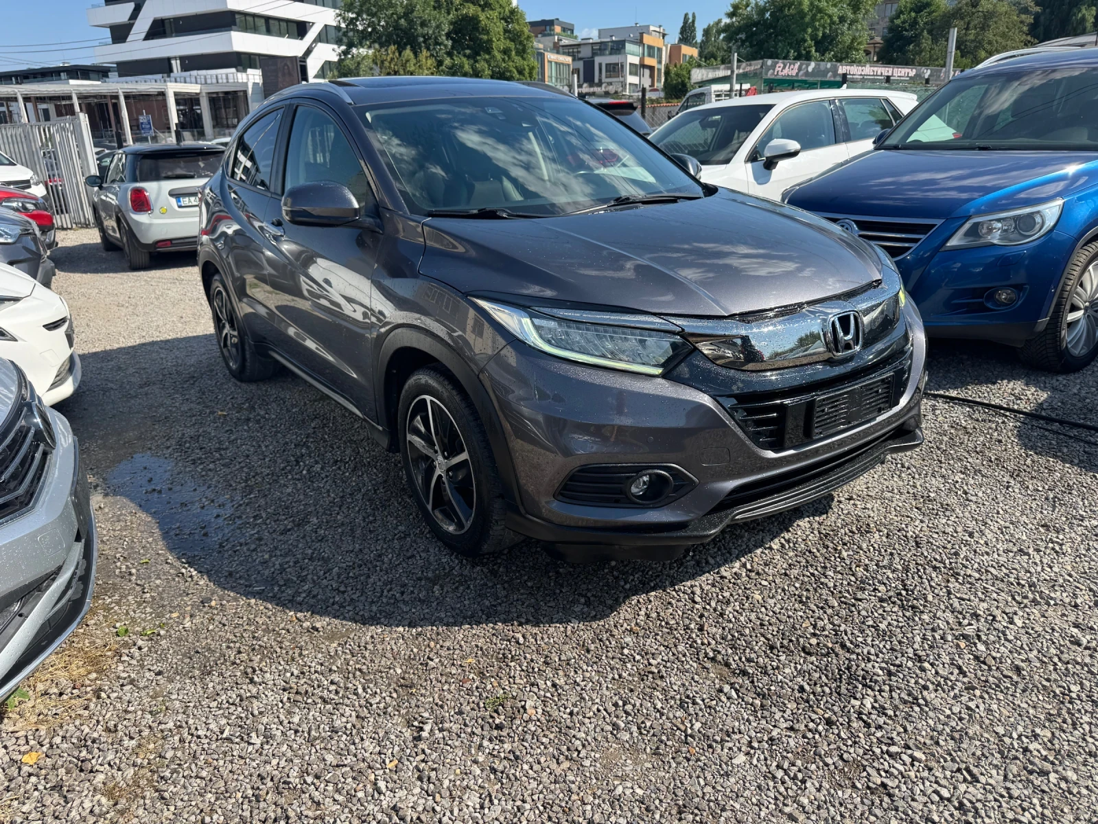 Honda Hr-v FULL LED* КОЖА* ПАНОРАМА* КАМЕРА* 1.6d 120hp* 2019, снимка 14 - Автомобили и джипове - 55531002