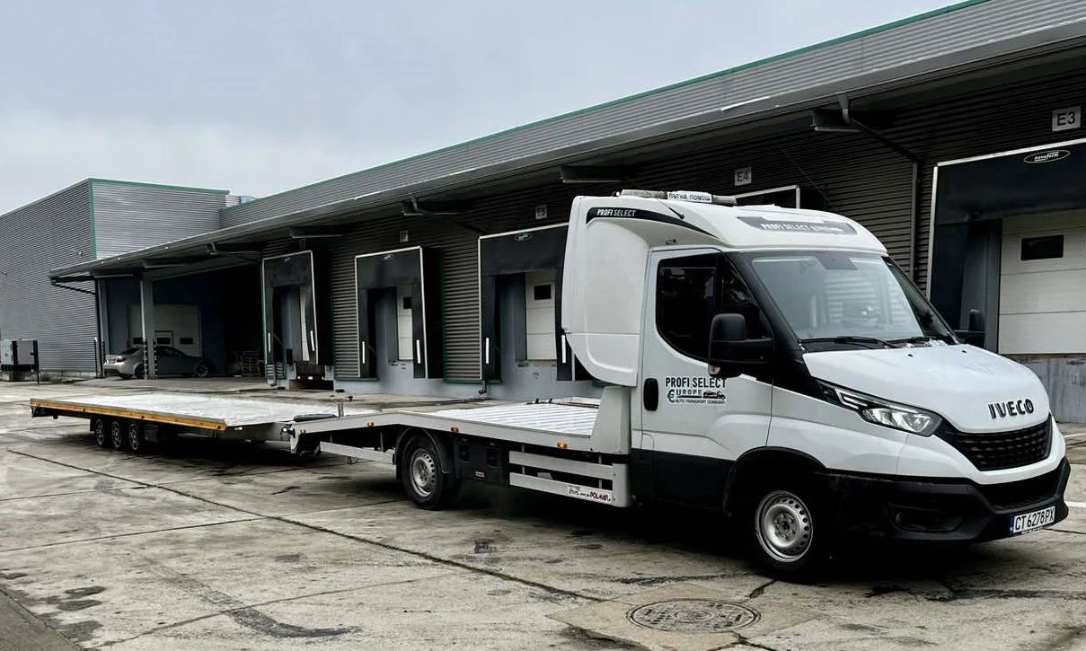 Iveco 35S18 автовоз с лиценз, композиция 3 коли - изображение 5