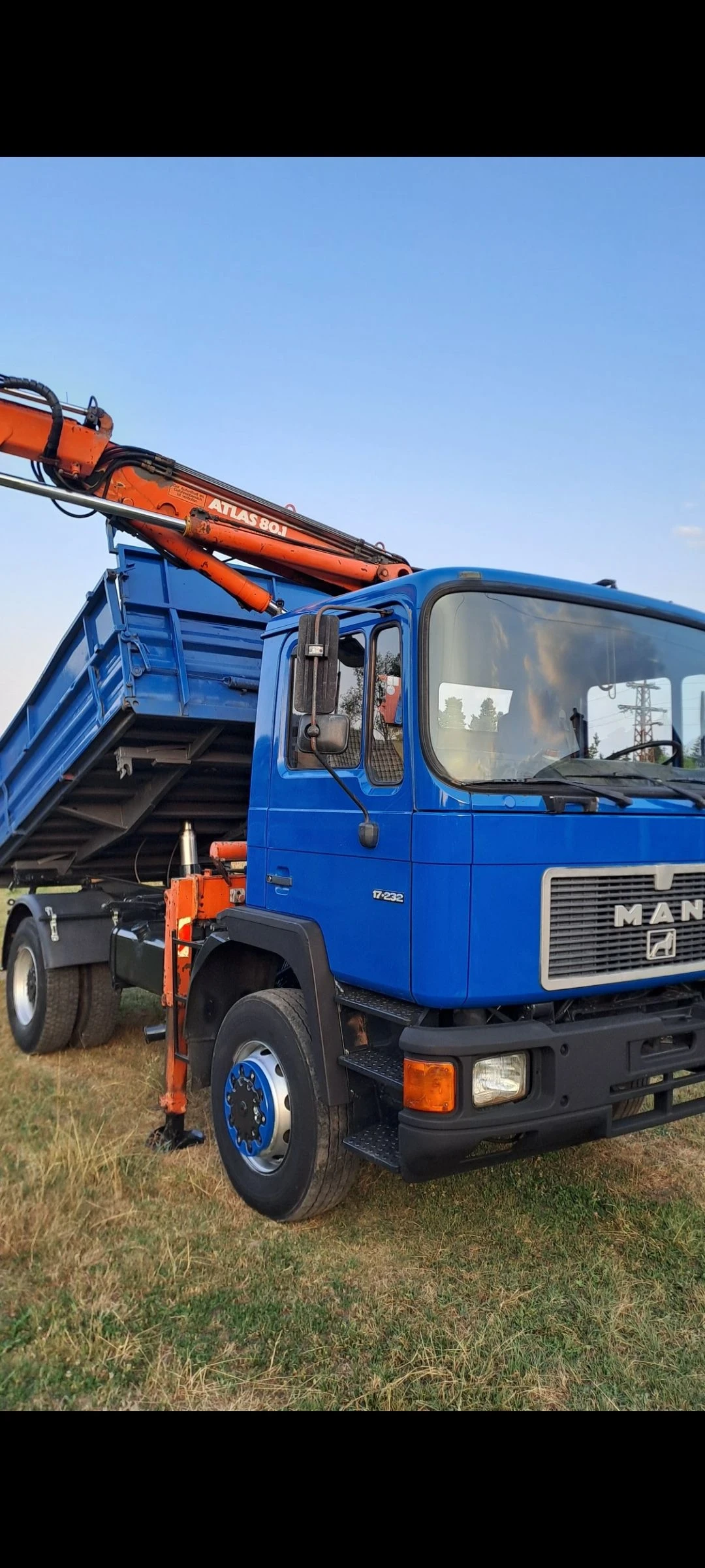 Man 17.232 4x4Самс.Кран - изображение 2