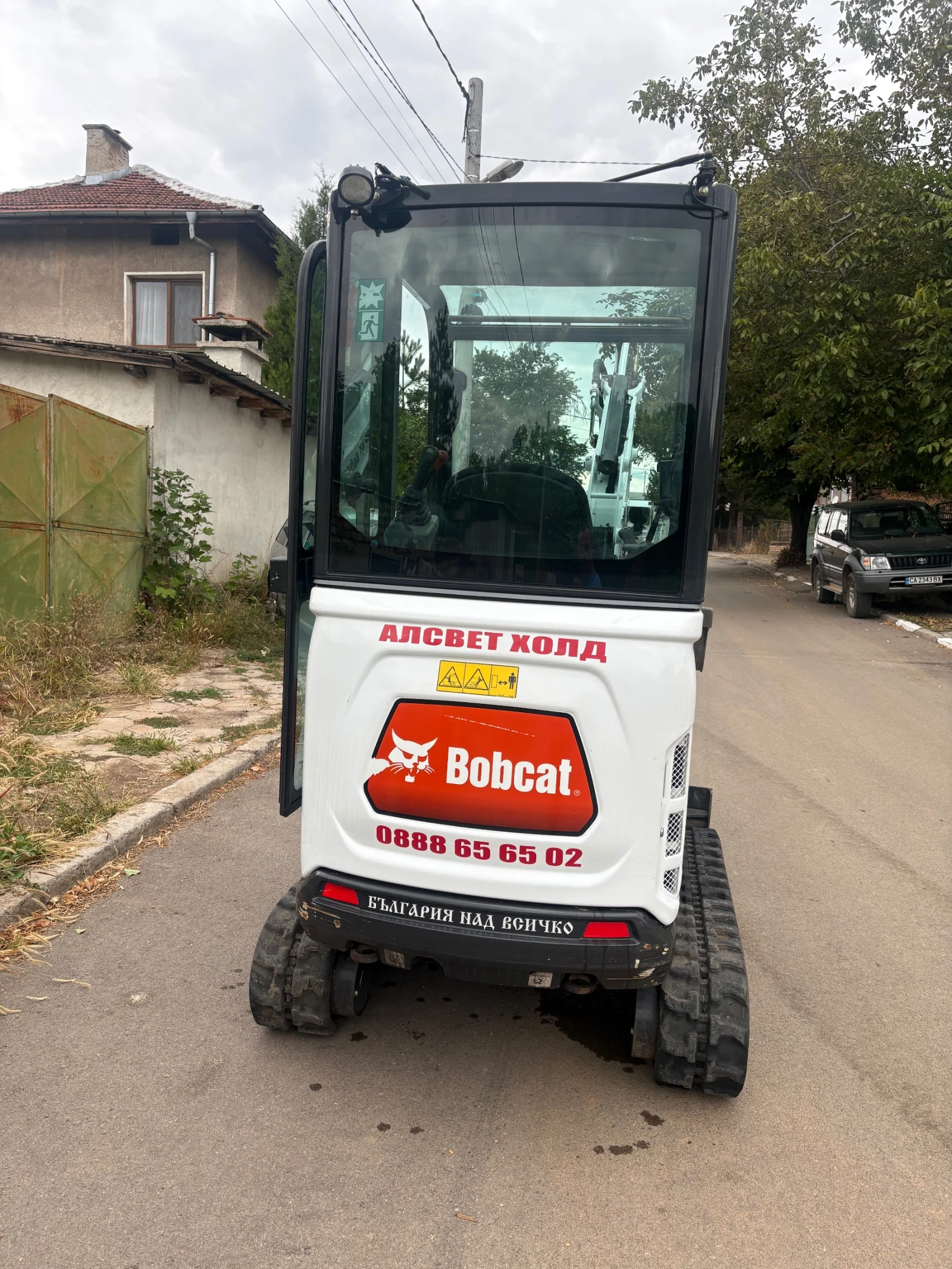 Багер Bobcat E19 E 19, снимка 6 - Индустриална техника - 56087044
