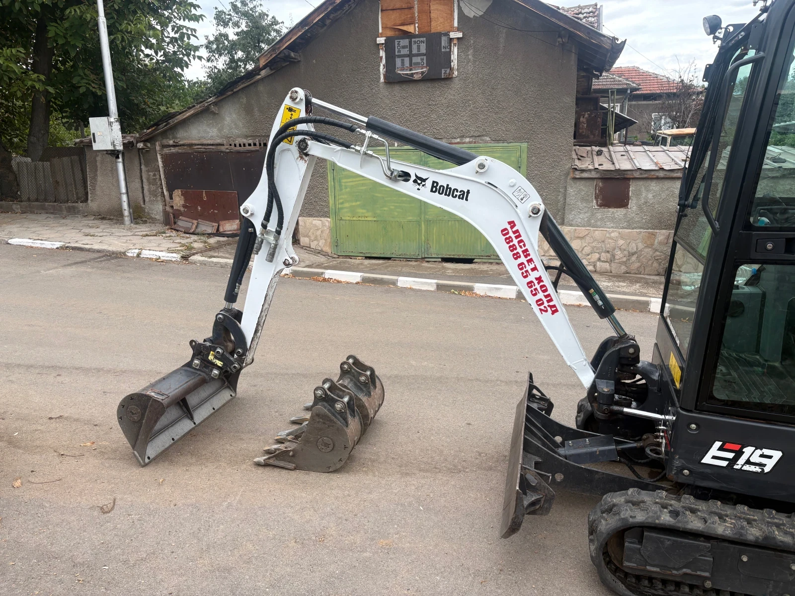 Багер Bobcat E19 E 19, снимка 3 - Индустриална техника - 56087044
