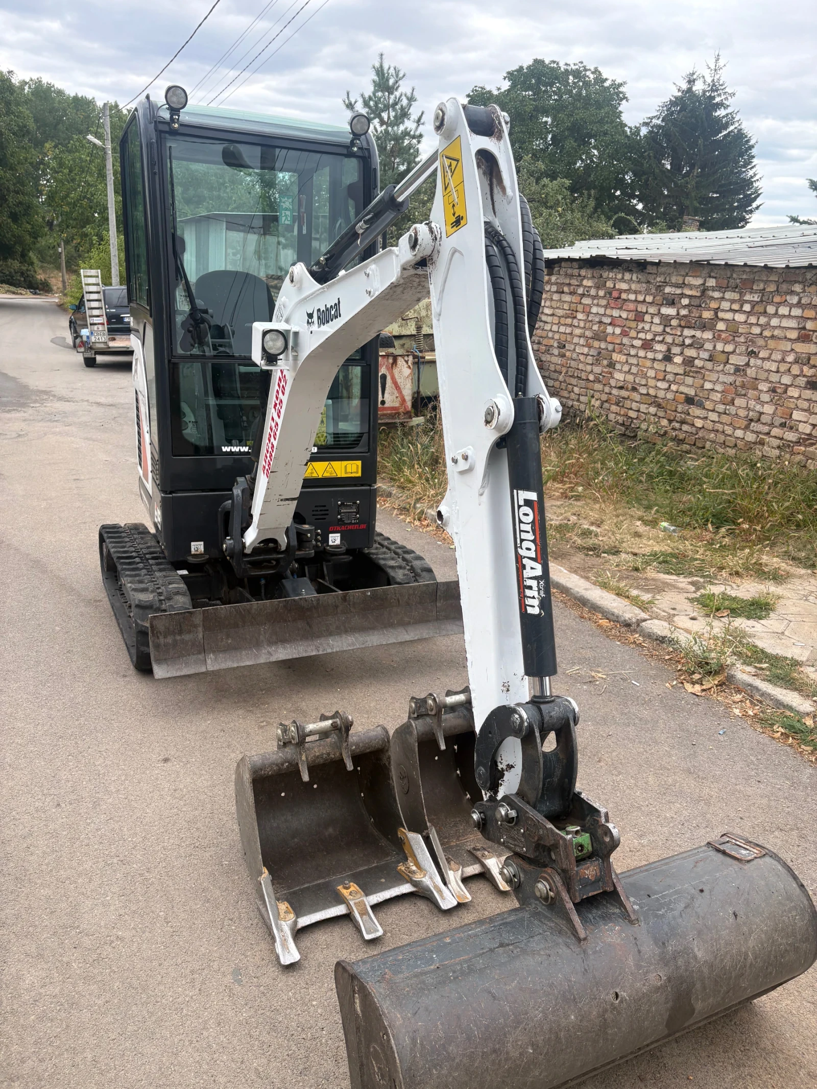 Багер Bobcat E19 E 19, снимка 4 - Индустриална техника - 56087044