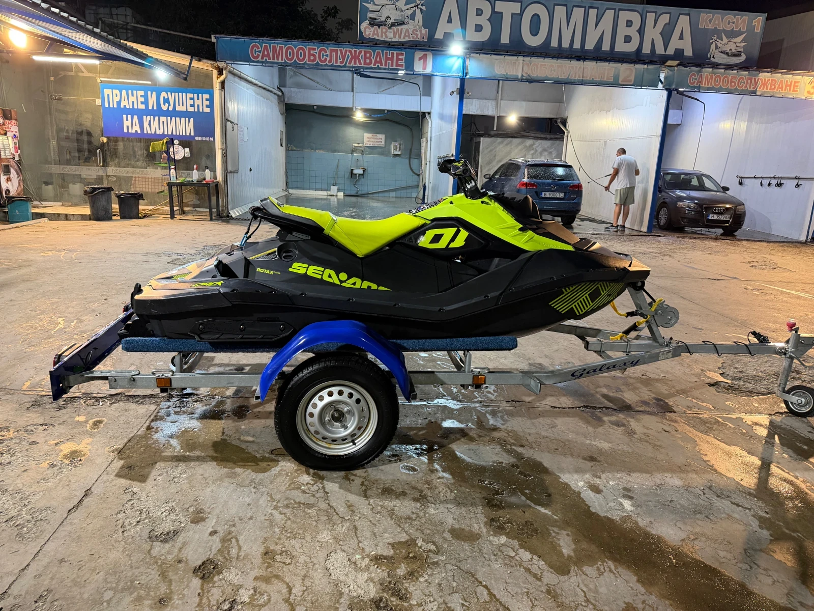 Джет Bombardier Sea Doo Spark Trixx 2up 2023г. ГЕНЕРАЦИЯ 110hp, снимка 4 - Воден транспорт - 55254091