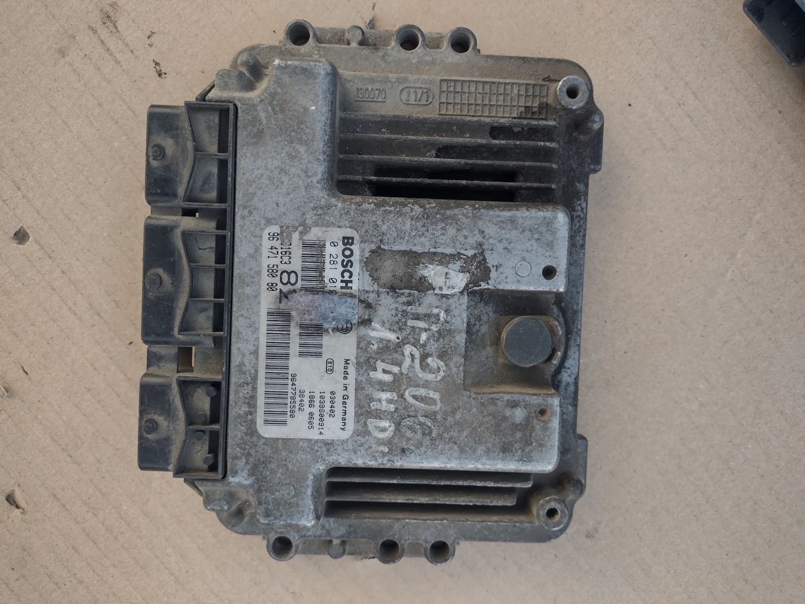 96 471 580 80    PEUGEOT 206 1,4 HDI Bosch 0 281 010 707 | Mobile.bg   1