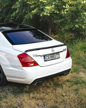 Mercedes-Benz S 500 S550 4-matic Designo-бяла перла!, снимка 3