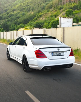 Mercedes-Benz S 500 S550 4-matic Designo-бяла перла!, снимка 2
