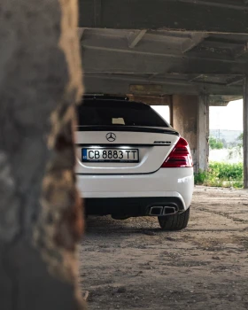 Mercedes-Benz S 500 S550 4-matic Designo-бяла перла!, снимка 10