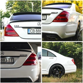 Mercedes-Benz S 500 S550 4-matic Designo-бяла перла!, снимка 12