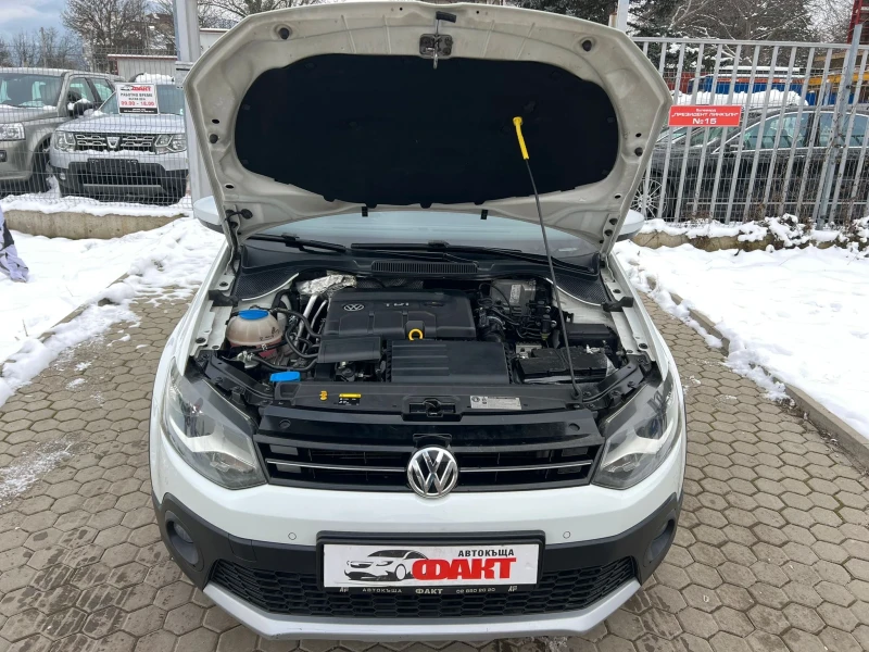 VW Polo Cross/1.4TDi/РЕАЛНИ КМ ! ! !, снимка 17 - Автомобили и джипове - 48699777