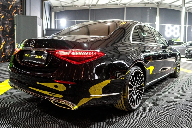 Mercedes-Benz S 350 D LONG AMG LINE ПАНОРАМА BURMEISTER ЛИЗИНГ 100%, снимка 9 - Автомобили и джипове - 52634342