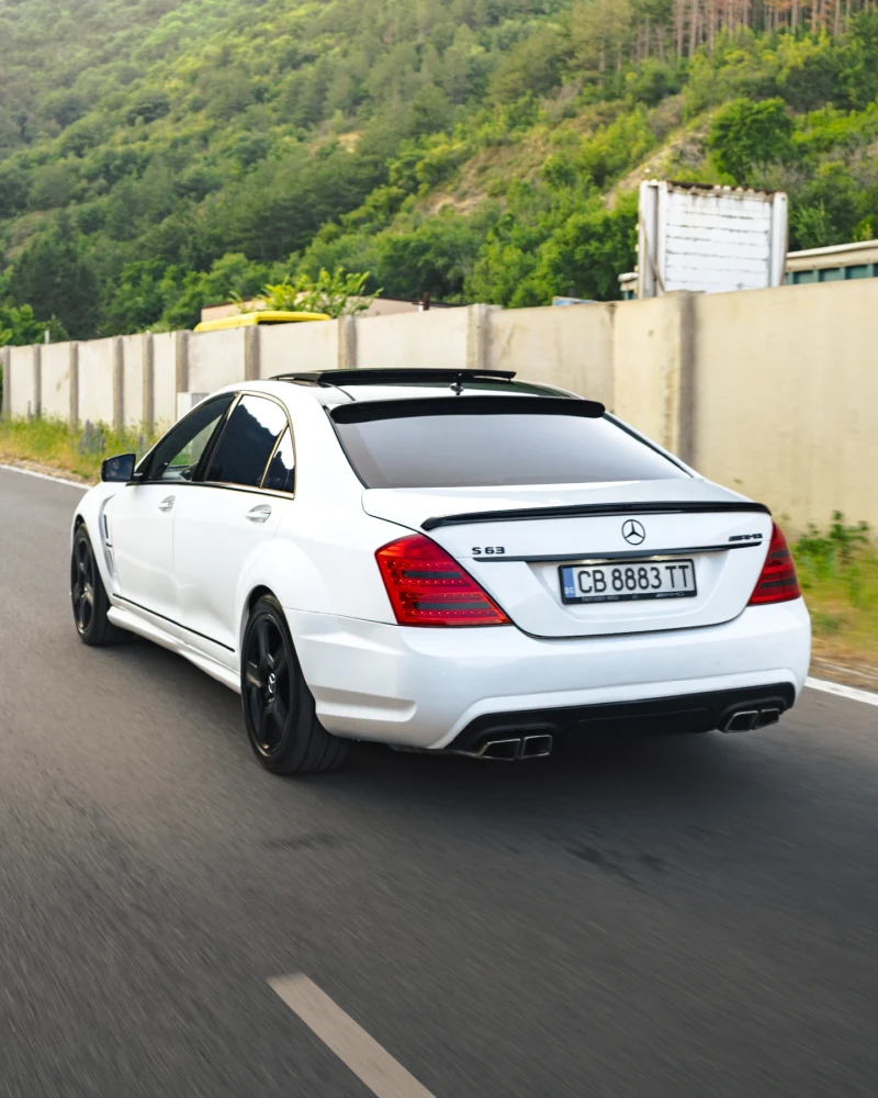 Mercedes-Benz S 500 S550 4-matic Designo-бяла перла!, снимка 2 - Автомобили и джипове - 53356831
