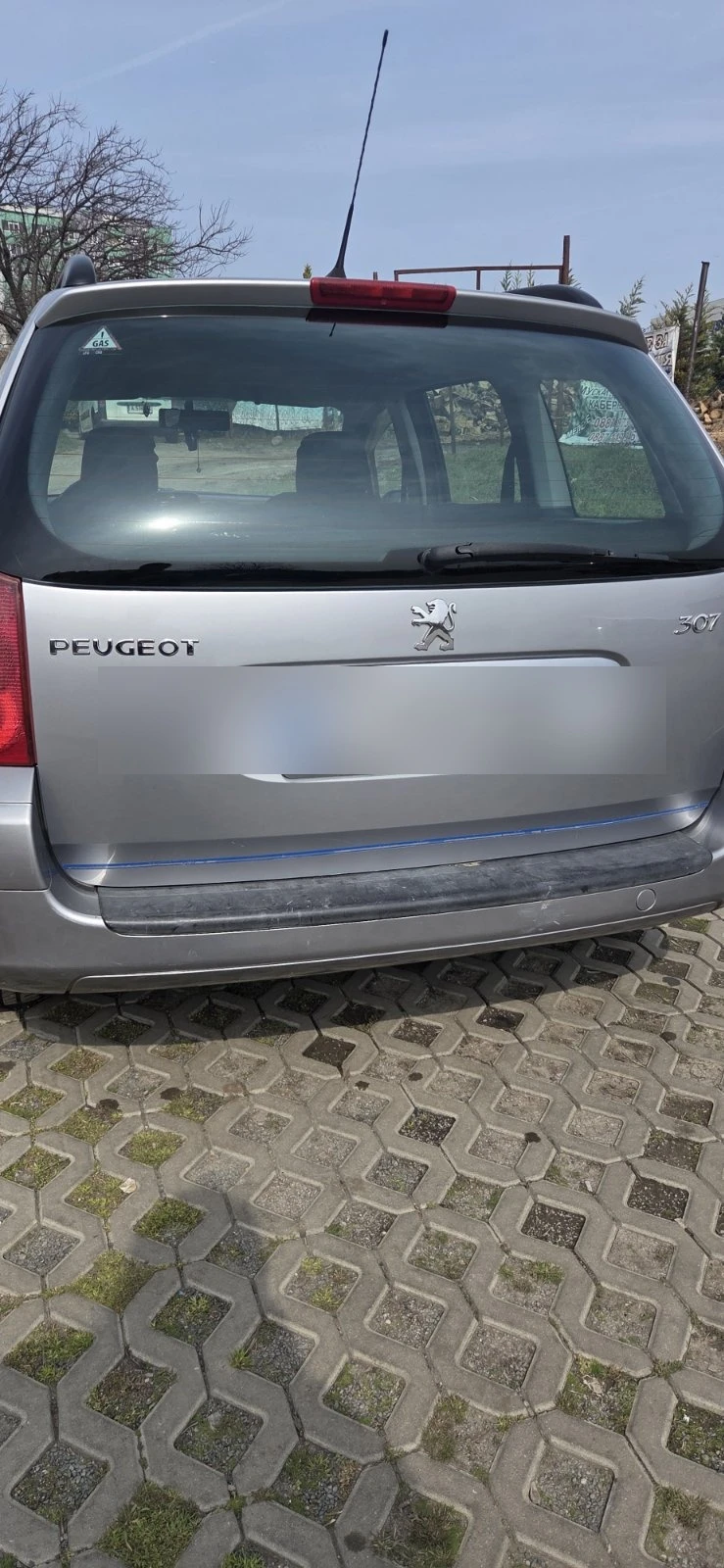 Peugeot 307 газ, снимка 2 - Автомобили и джипове - 53863229