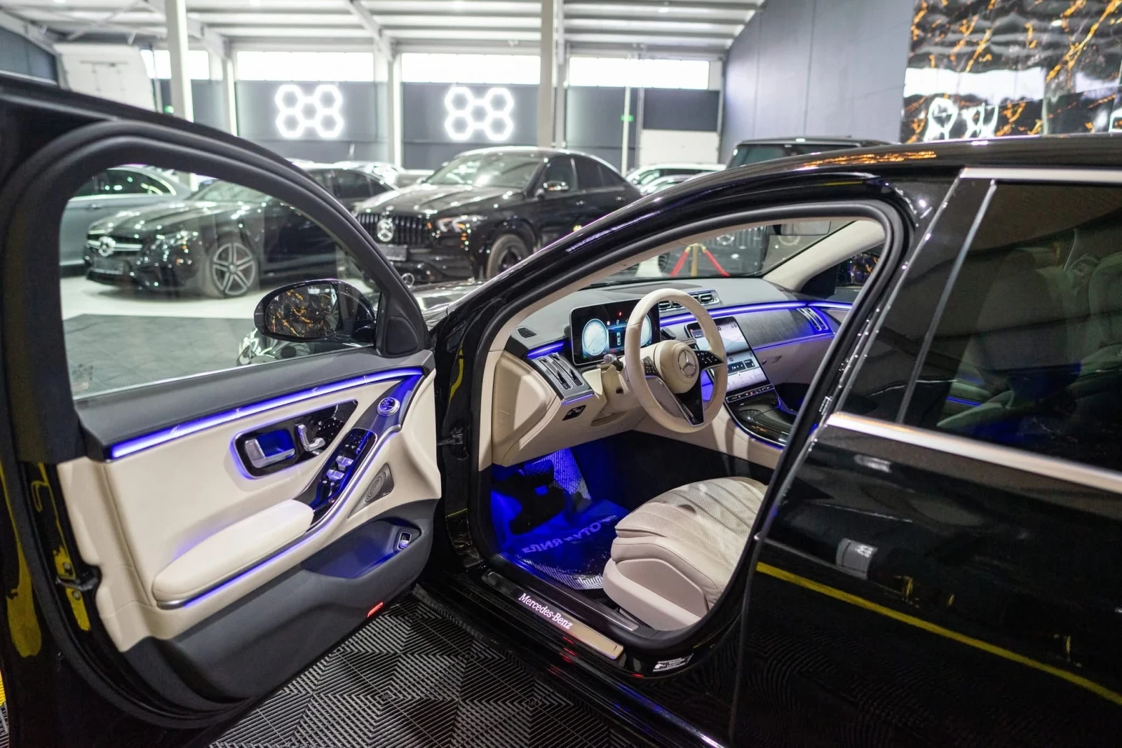 Mercedes-Benz S 350 D LONG AMG LINE  BURMEISTER  100% | Mobile.bg   11