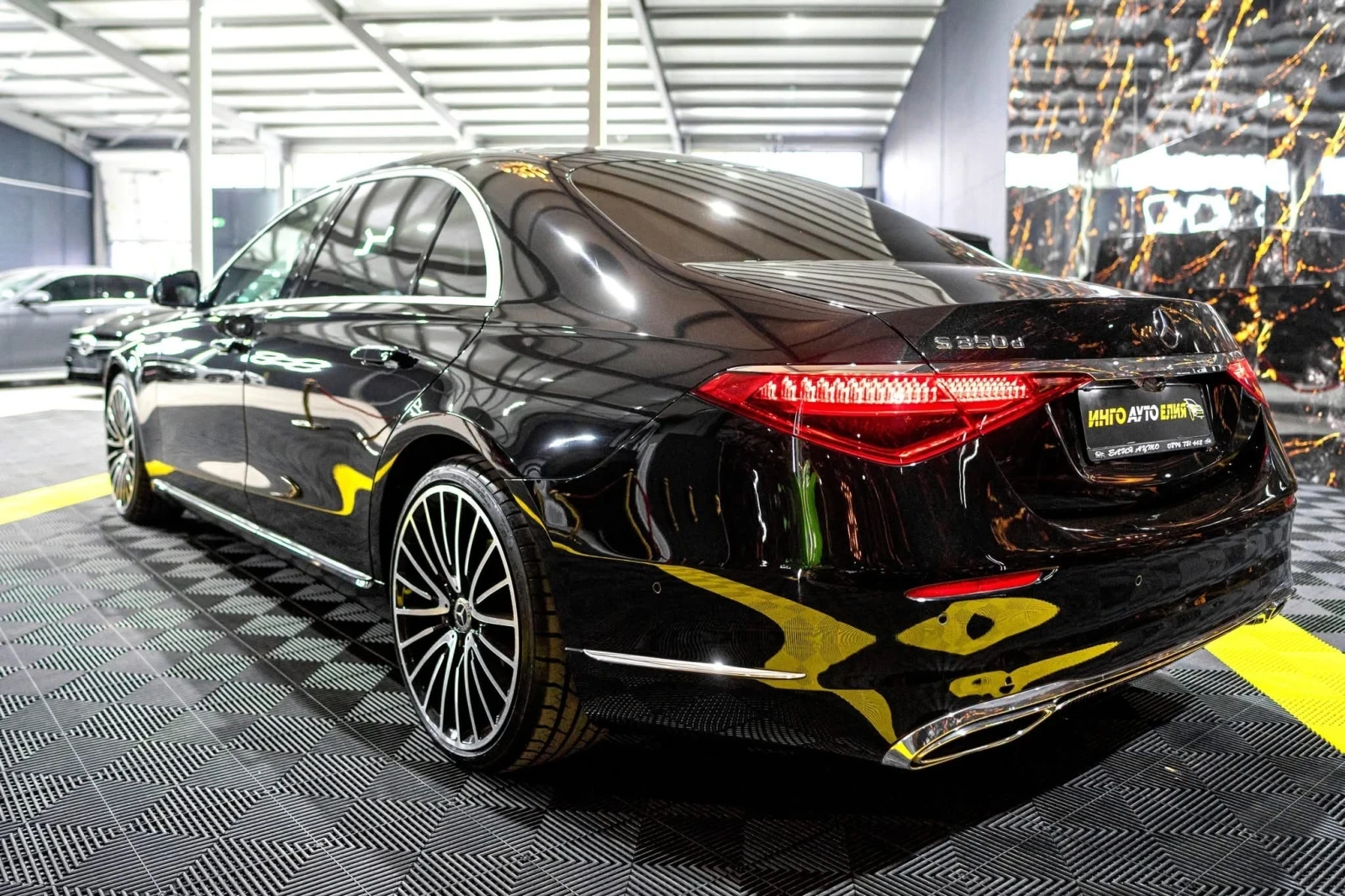 Mercedes-Benz S 350 D LONG AMG LINE  BURMEISTER  100% | Mobile.bg   6