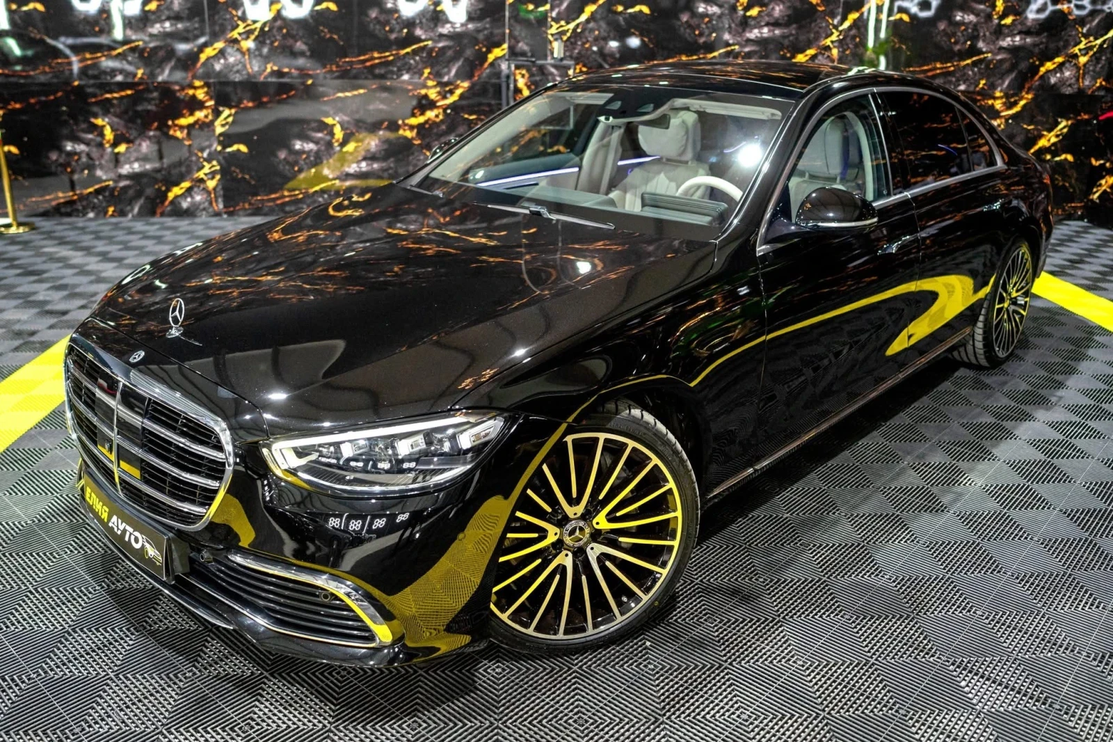 Mercedes-Benz S 350 D LONG AMG LINE  BURMEISTER  100% | Mobile.bg   2