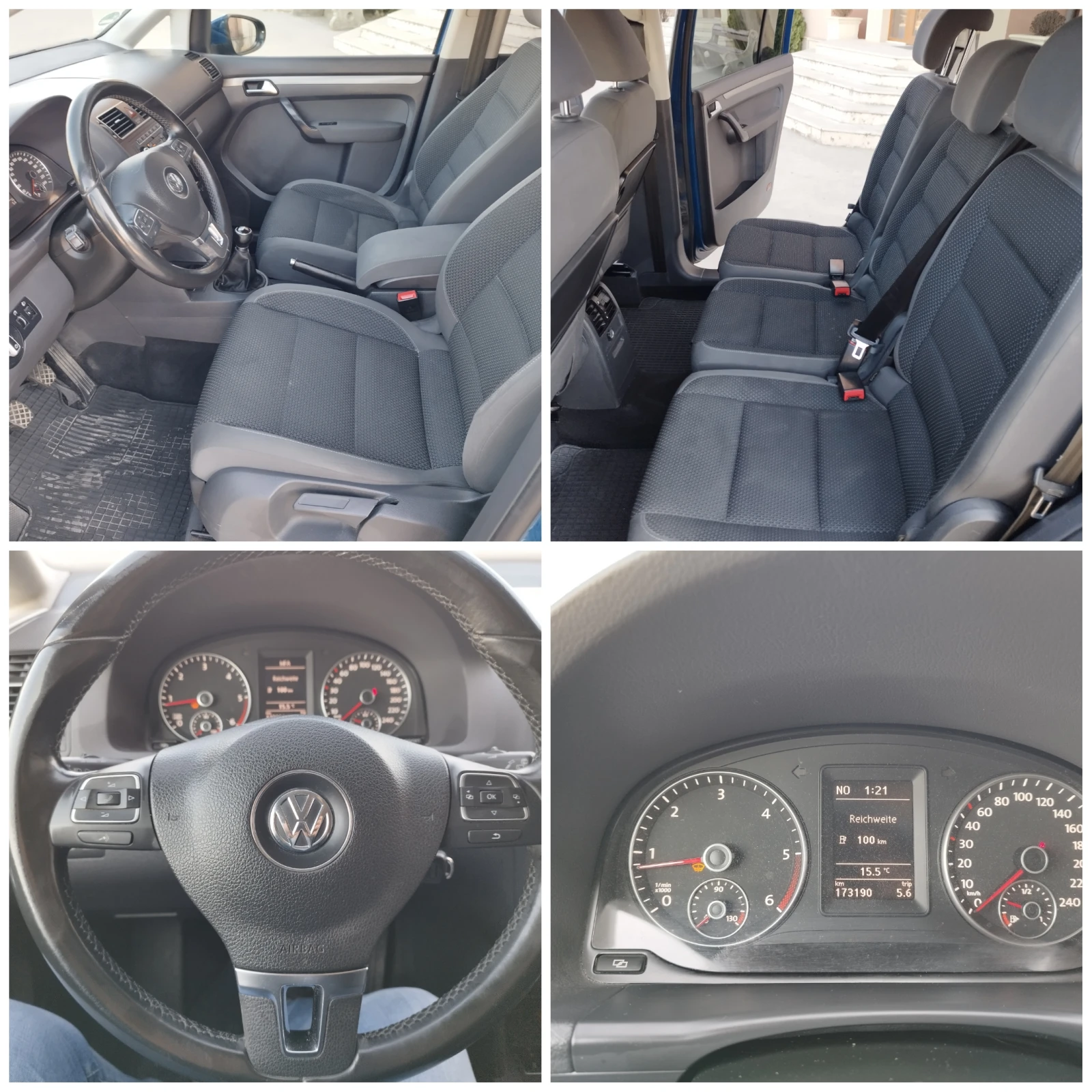 VW Touran 2.0 tdi 140  | Mobile.bg � ����������� 16